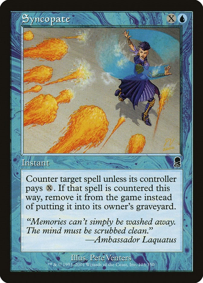 Image for Syncopate (Odyssey) (103) - Magic: The Gathering