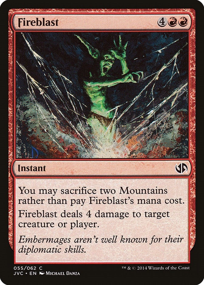 Image for Fireblast (Duel Decks: Anthology) (55) - Magic: The Gathering