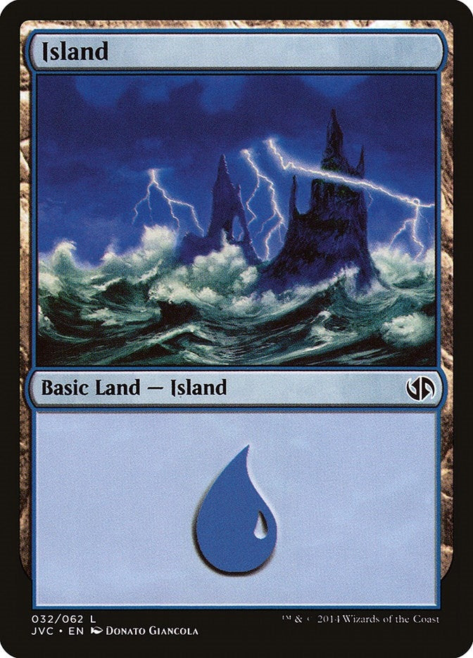 Image for Island (032) (JVC) (Duel Decks: Anthology) (32) - Magic: The Gathering