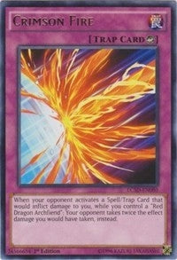 Image for Crimson Fire (Legendary Collection 5D's) (LC5D-EN080) - YuGiOh