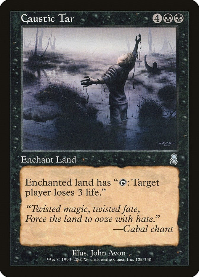 Image for Caustic Tar (Odyssey) (122) - Magic: The Gathering