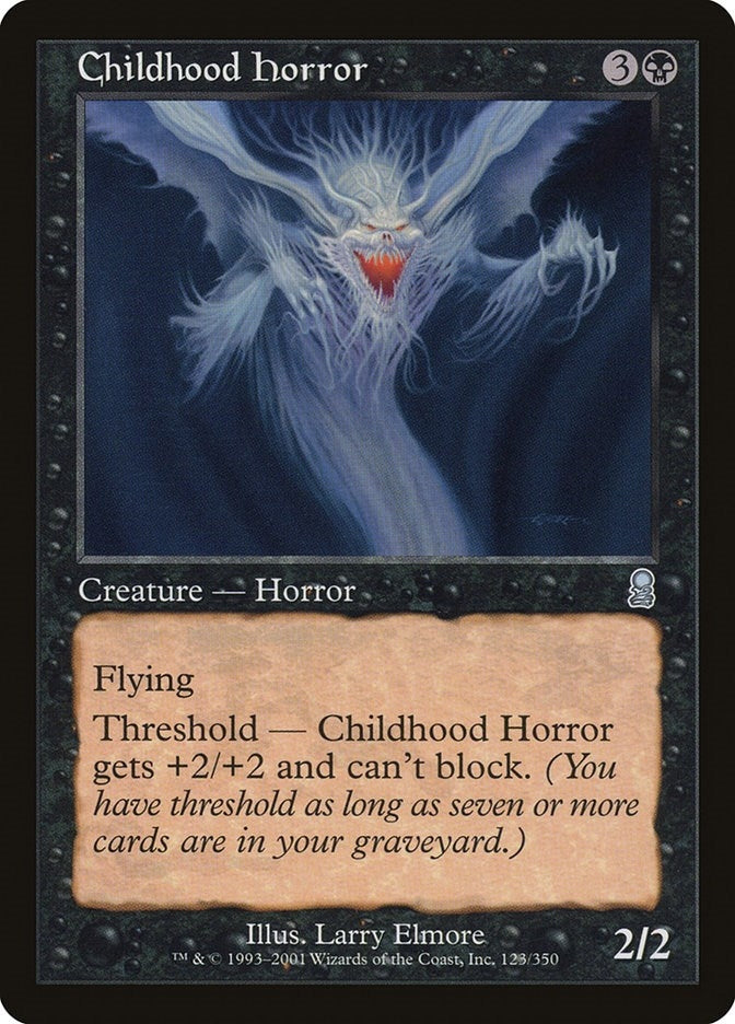 Image for Childhood Horror (Odyssey) (123) - Magic: The Gathering