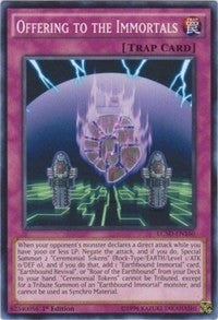 Image for Offering to the Immortals (Legendary Collection 5D's) (LC5D-EN160) - YuGiOh