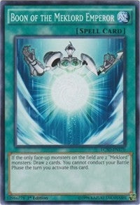 Image for Boon of the Meklord Emperor (Legendary Collection 5D's) (LC5D-EN170) - YuGiOh
