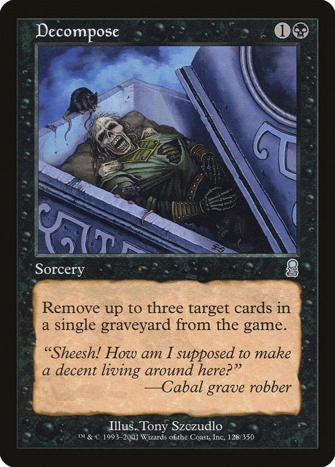 Image for Decompose (Odyssey) (128) - Magic: The Gathering
