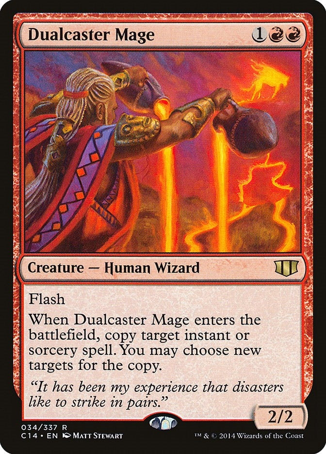 Image for Dualcaster Mage (Commander 2014) (34) - Magic: The Gathering