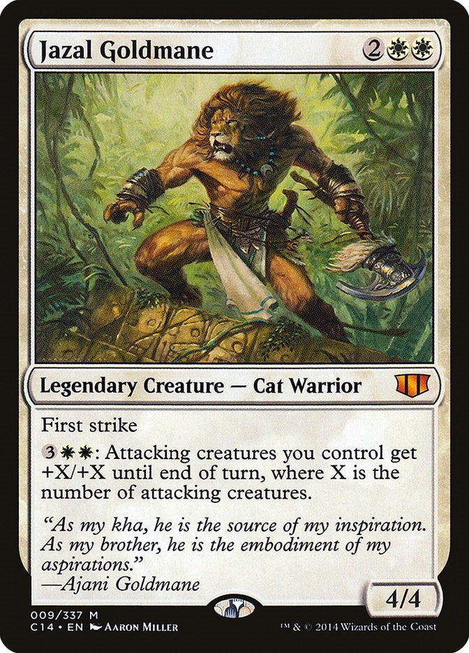 Image for Jazal Goldmane (Commander 2014) (9) - Magic: The Gathering