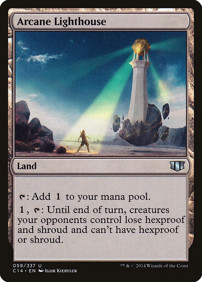 Image for Arcane Lighthouse (Commander 2014) (59) - Magic: The Gathering