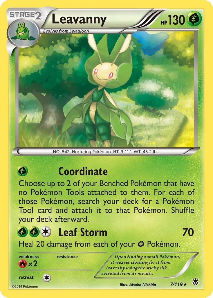 Image for Leavanny (XY - Phantom Forces) (7/119) - Pokemon