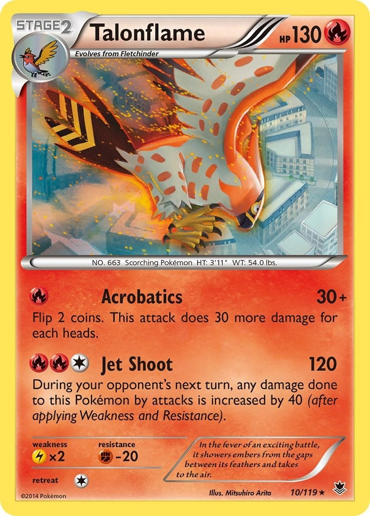 Image for Talonflame (XY - Phantom Forces) (10/119) - Pokemon