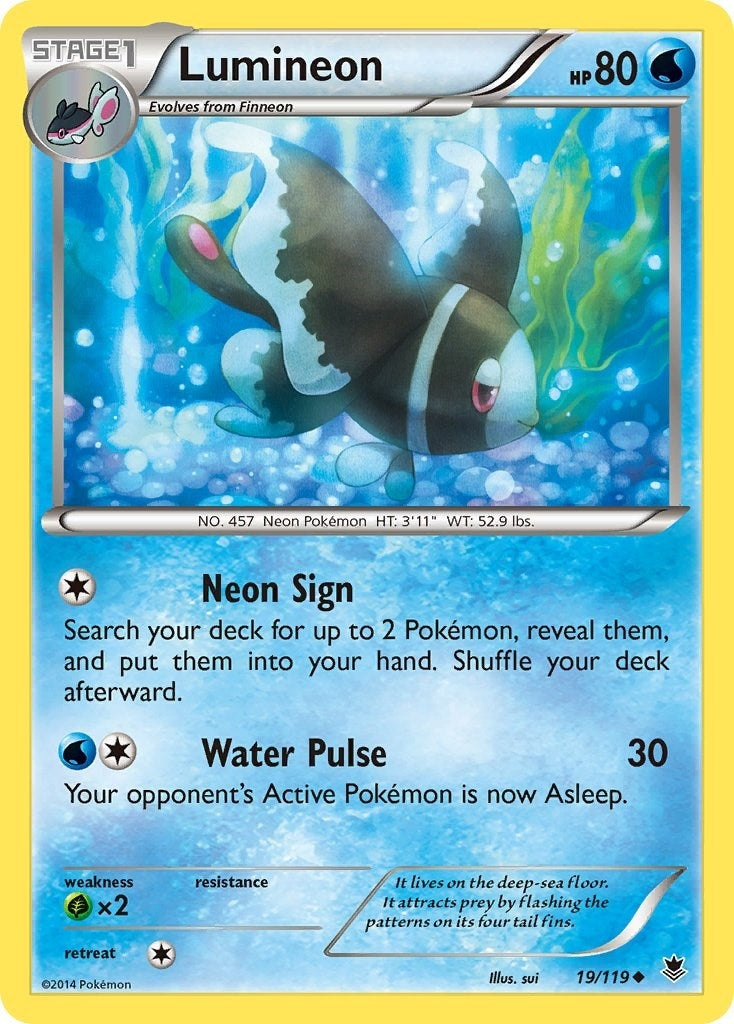 Image for Lumineon (XY - Phantom Forces) (19/119) - Pokemon