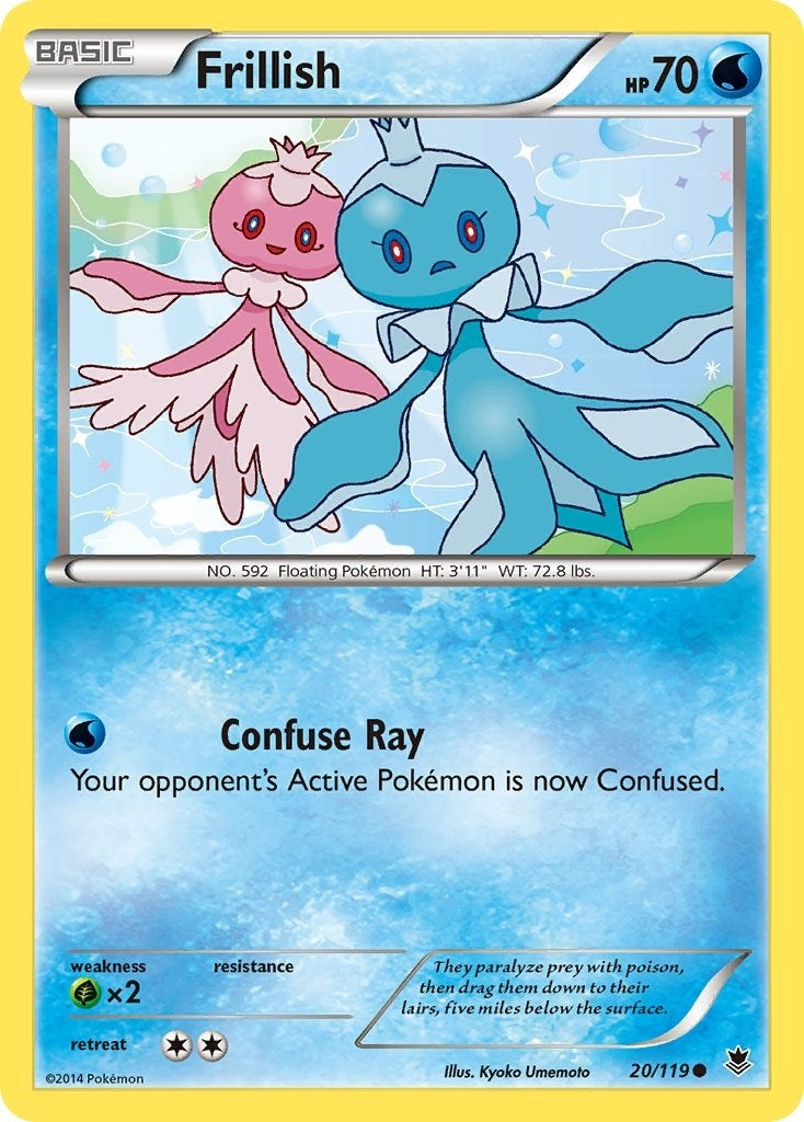 Image for Frillish (XY - Phantom Forces) (20/119) - Pokemon