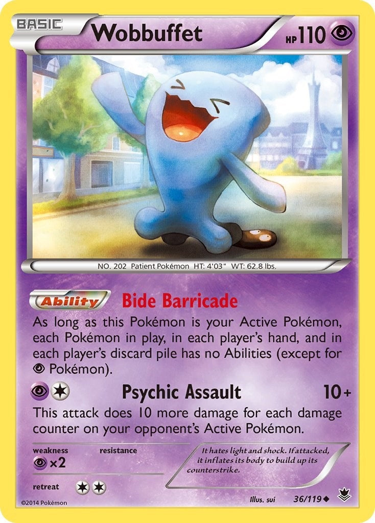 Image for Wobbuffet (XY - Phantom Forces) (36/119) - Pokemon