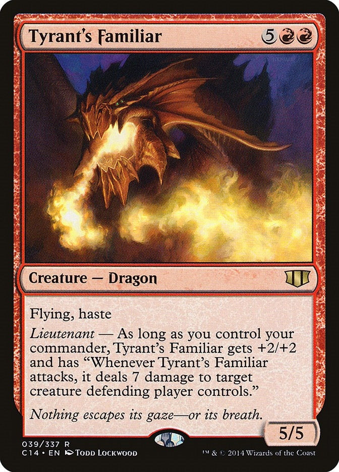 Image for Tyrant's Familiar (Commander 2014) (39) - Magic: The Gathering