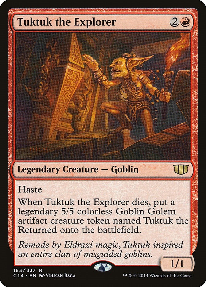 Image for Tuktuk the Explorer (Commander 2014) (183) - Magic: The Gathering