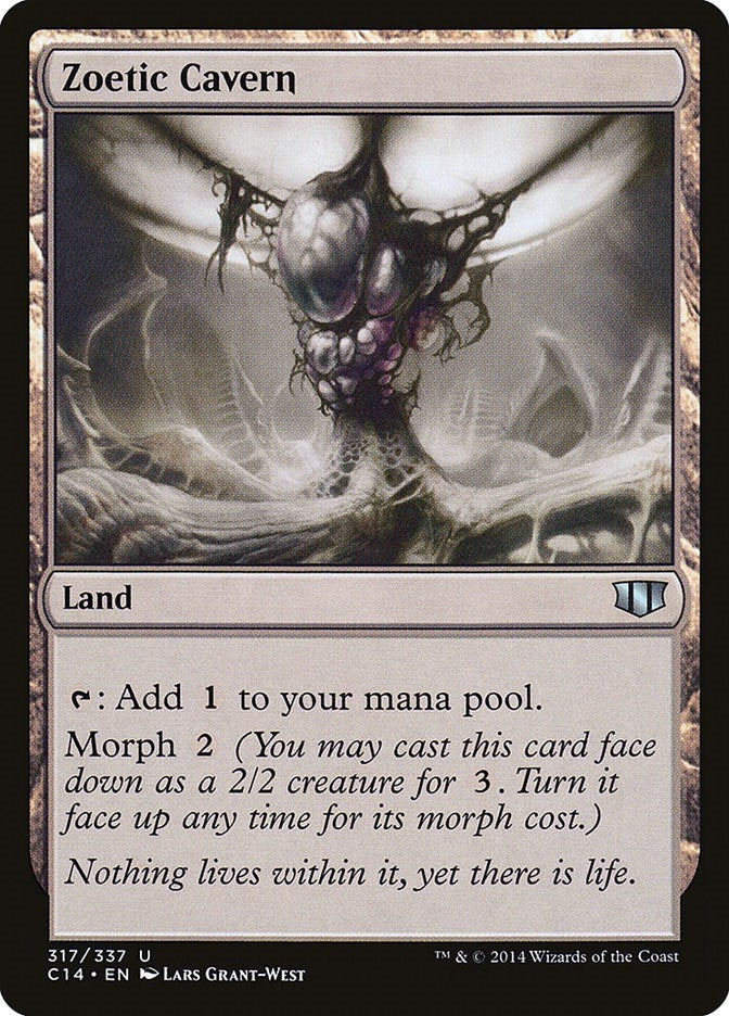 Image for Zoetic Cavern (Commander 2014) (317) - Magic: The Gathering
