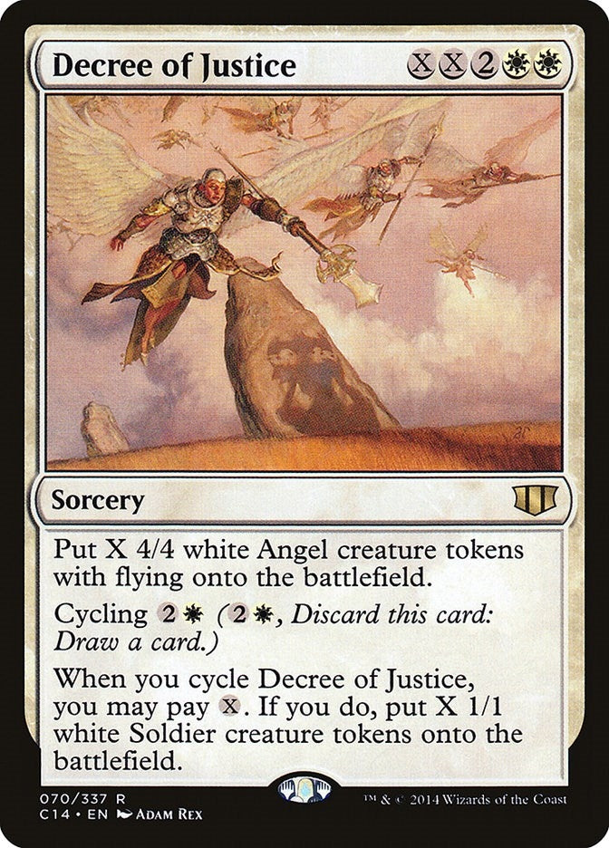Image for Decree of Justice (Commander 2014) (70) - Magic: The Gathering