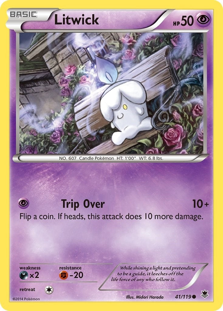Image for Litwick (XY - Phantom Forces) (41/119) - Pokemon
