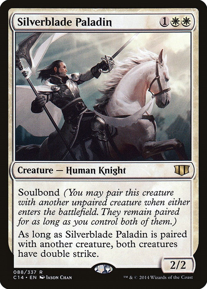 Image for Silverblade Paladin (Commander 2014) (88) - Magic: The Gathering