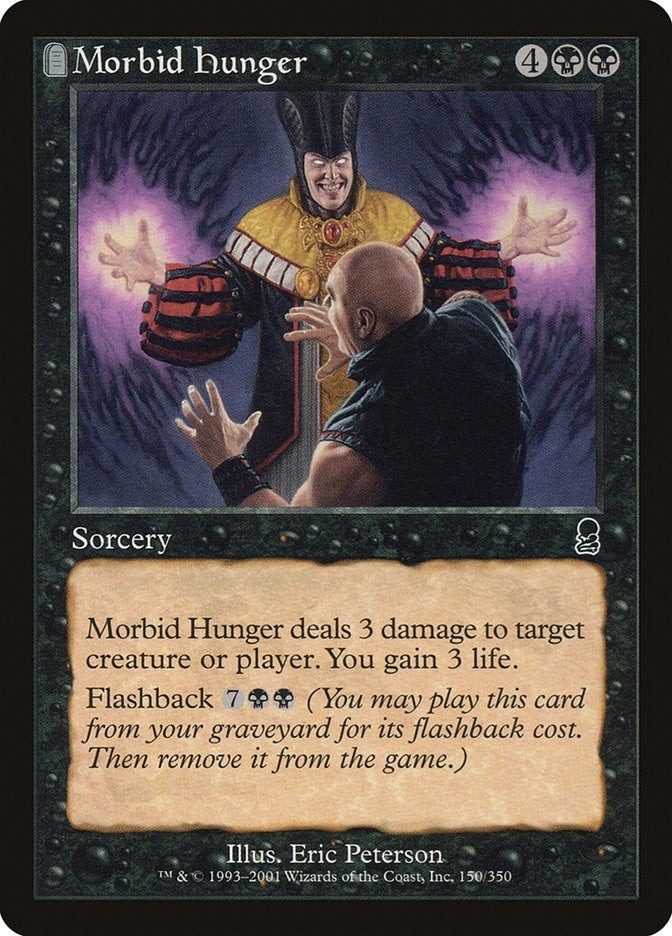 Image for Morbid Hunger (Odyssey) (150) - Magic: The Gathering
