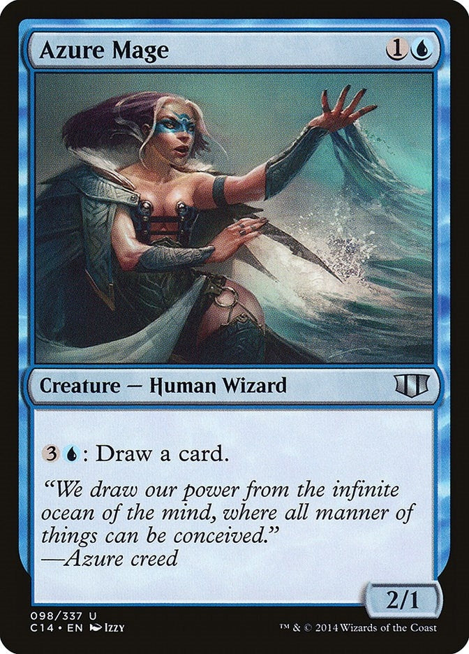 Image for Azure Mage (Commander 2014) (98) - Magic: The Gathering