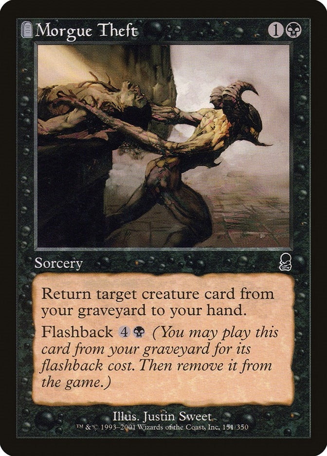 Image for Morgue Theft (Odyssey) (151) - Magic: The Gathering