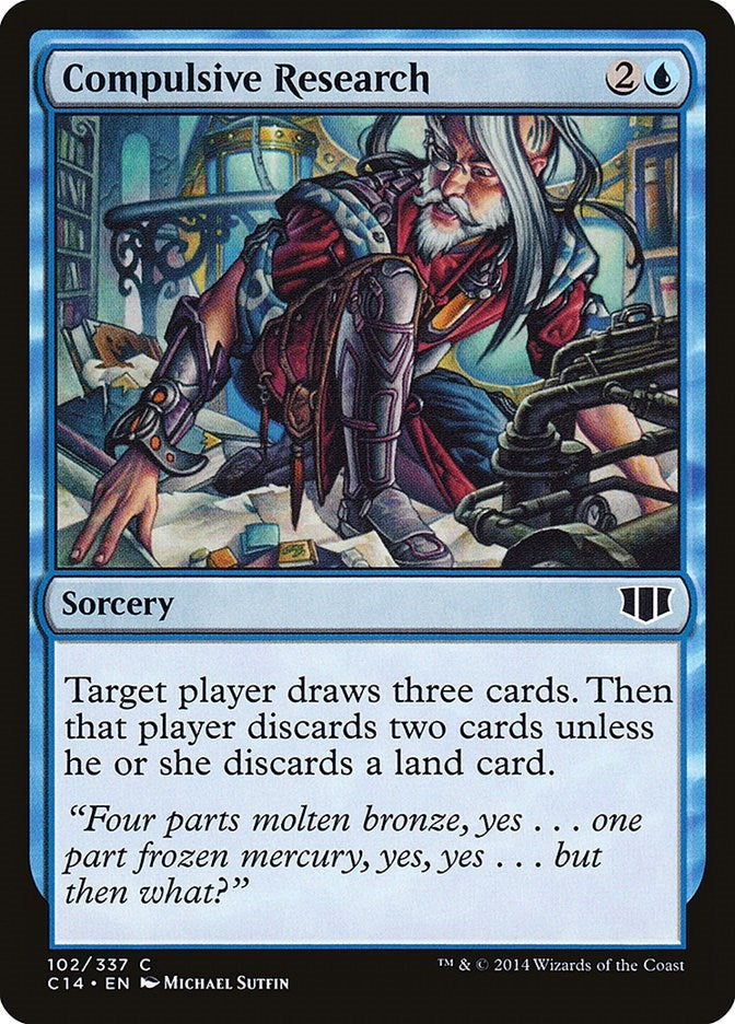 Image for Compulsive Research (Commander 2014) (102) - Magic: The Gathering