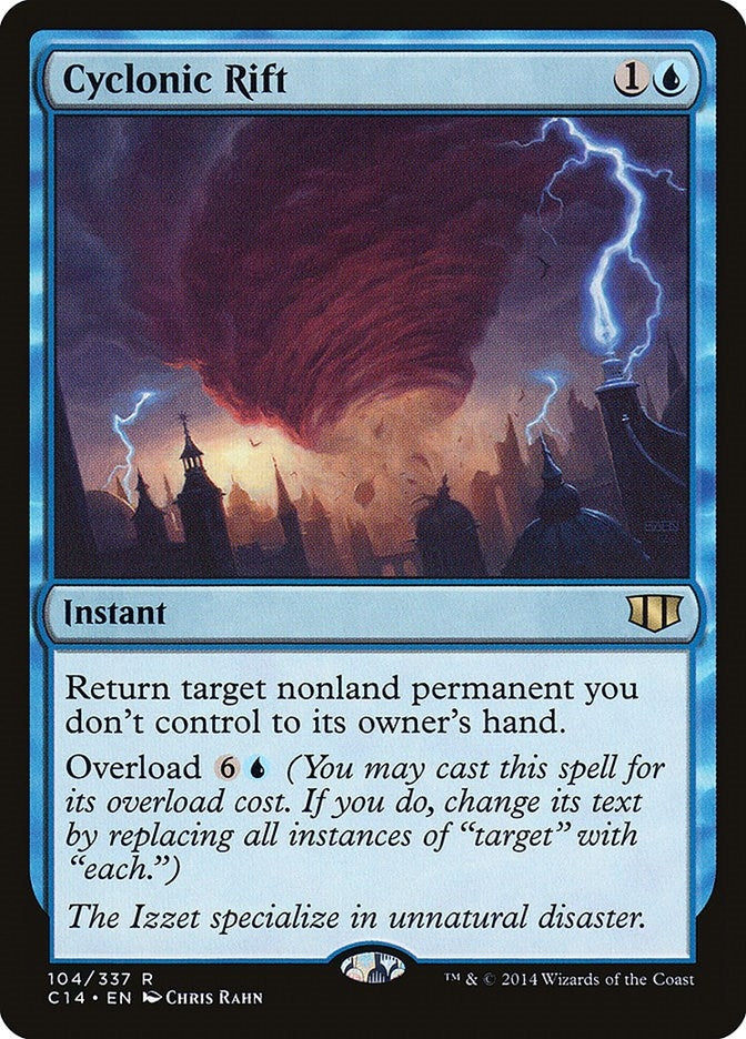 Image for Cyclonic Rift (Commander 2014) (104) - Magic: The Gathering