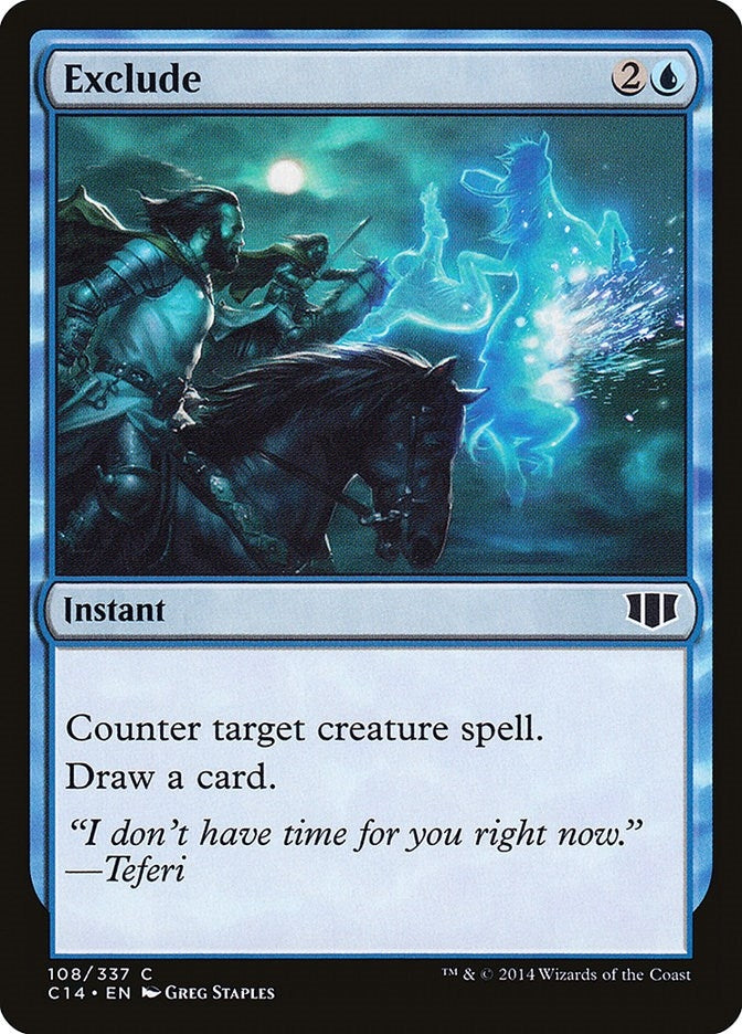 Image for Exclude (Commander 2014) (108) - Magic: The Gathering