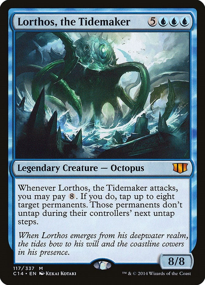 Image for Lorthos, the Tidemaker (Commander 2014) (117) - Magic: The Gathering