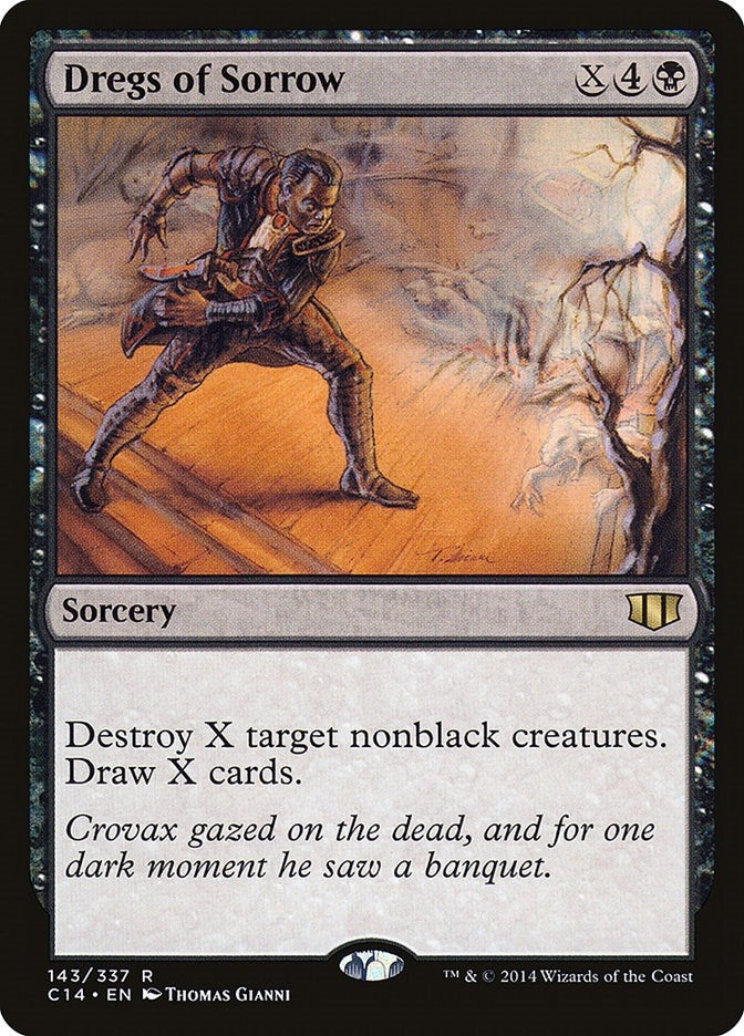 Image for Dregs of Sorrow (Commander 2014) (143) - Magic: The Gathering