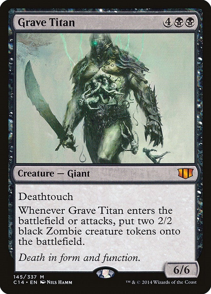 Image for Grave Titan (Commander 2014) (145) - Magic: The Gathering