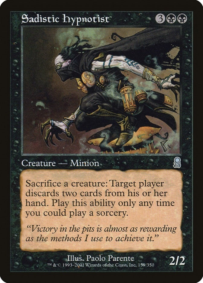 Image for Sadistic Hypnotist (Odyssey) (159) - Magic: The Gathering
