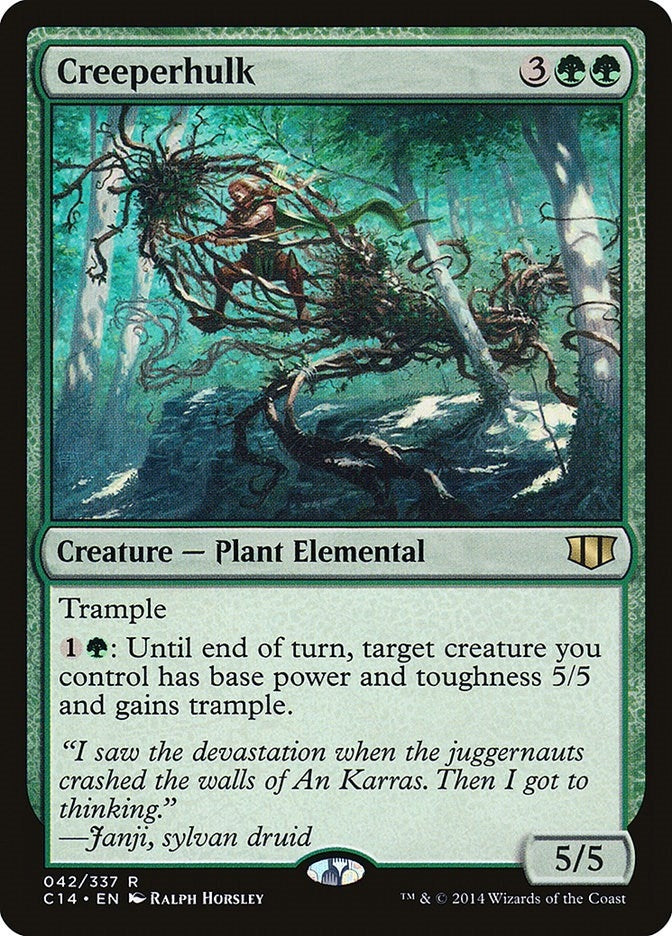 Image for Creeperhulk (Commander 2014) (42) - Magic: The Gathering
