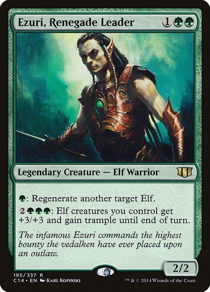 Image for Ezuri, Renegade Leader (Commander 2014) (195) - Magic: The Gathering
