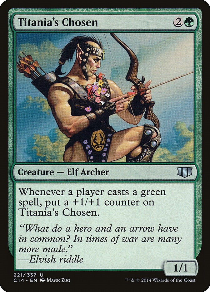 Image for Titania's Chosen (Commander 2014) (221) - Magic: The Gathering
