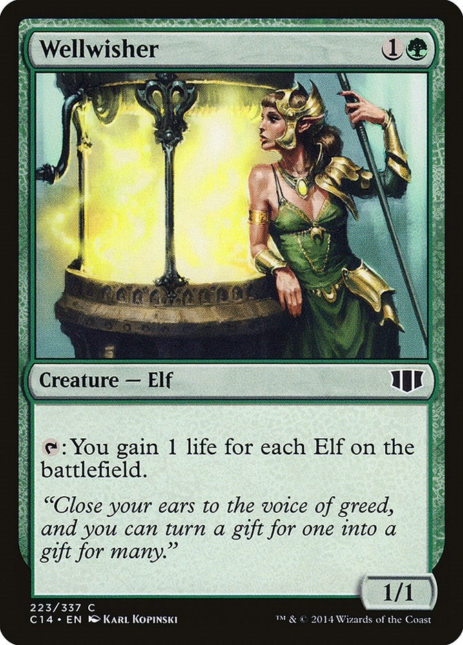 Image for Wellwisher (Commander 2014) (223) - Magic: The Gathering