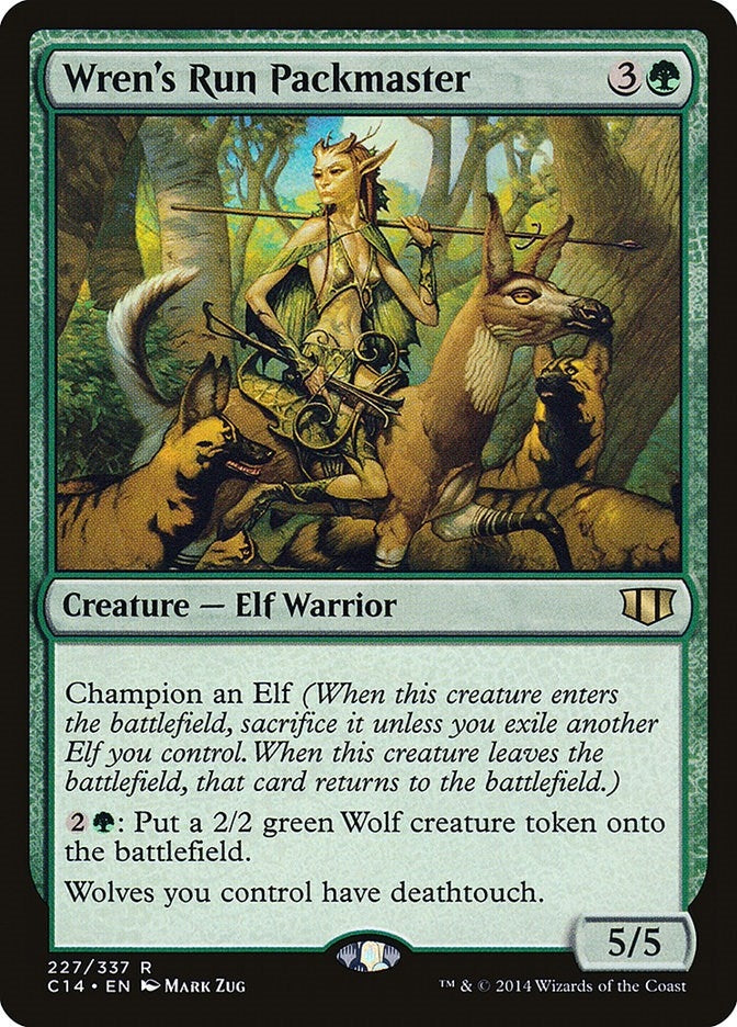 Image for Wren's Run Packmaster (Commander 2014) (227) - Magic: The Gathering