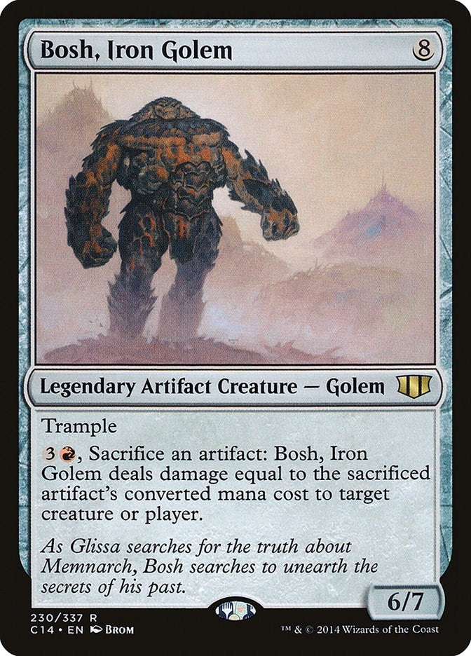 Image for Bosh, Iron Golem (Commander 2014) (230) - Magic: The Gathering