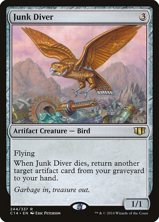 Image for Junk Diver (Commander 2014) (244) - Magic: The Gathering
