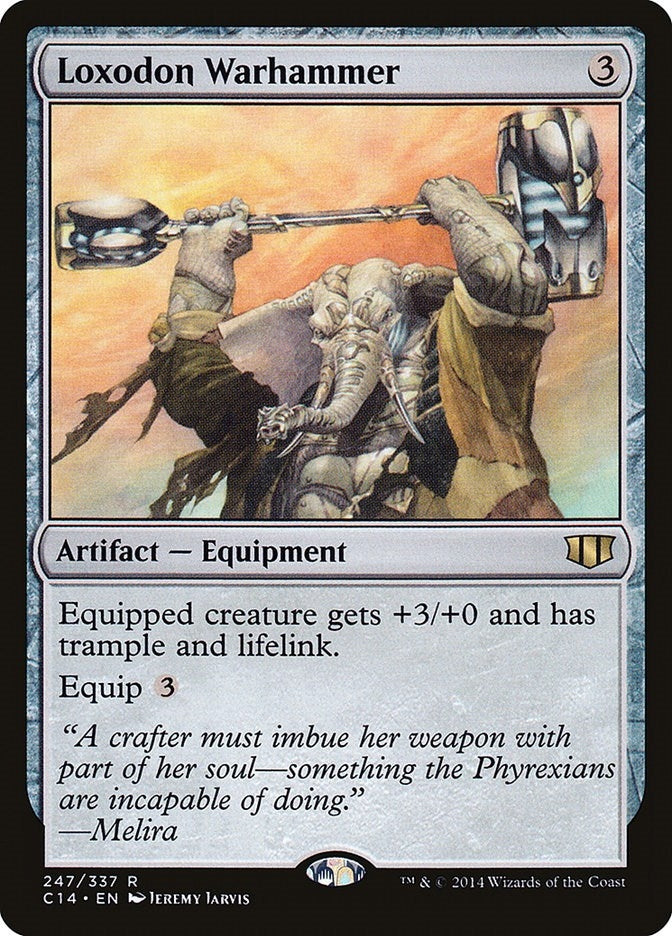 Image for Loxodon Warhammer (Commander 2014) (247) - Magic: The Gathering