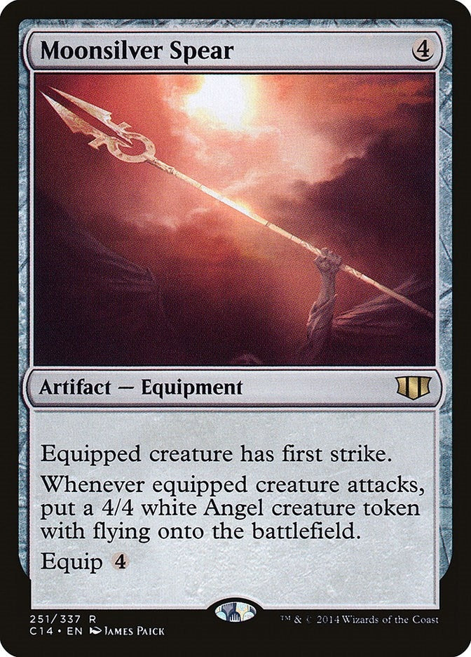 Image for Moonsilver Spear (Commander 2014) (251) - Magic: The Gathering