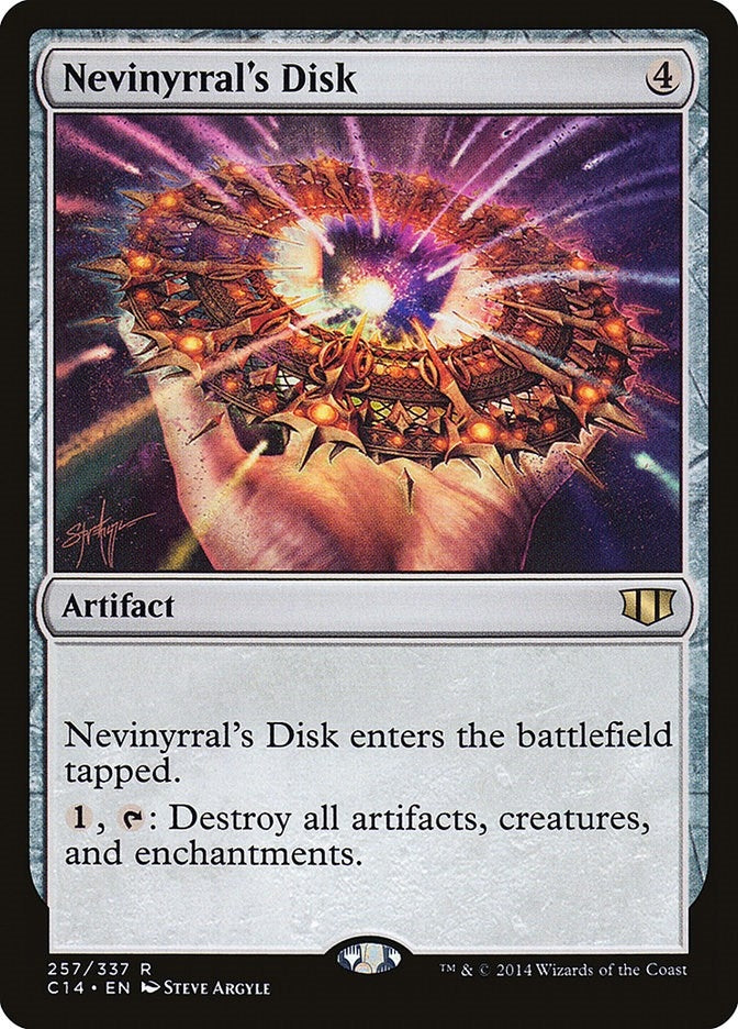 Image for Nevinyrral's Disk (Commander 2014) (257) - Magic: The Gathering