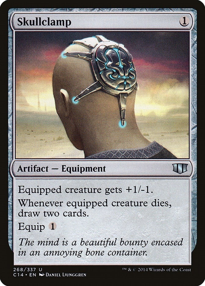 Image for Skullclamp (Commander 2014) (268) - Magic: The Gathering