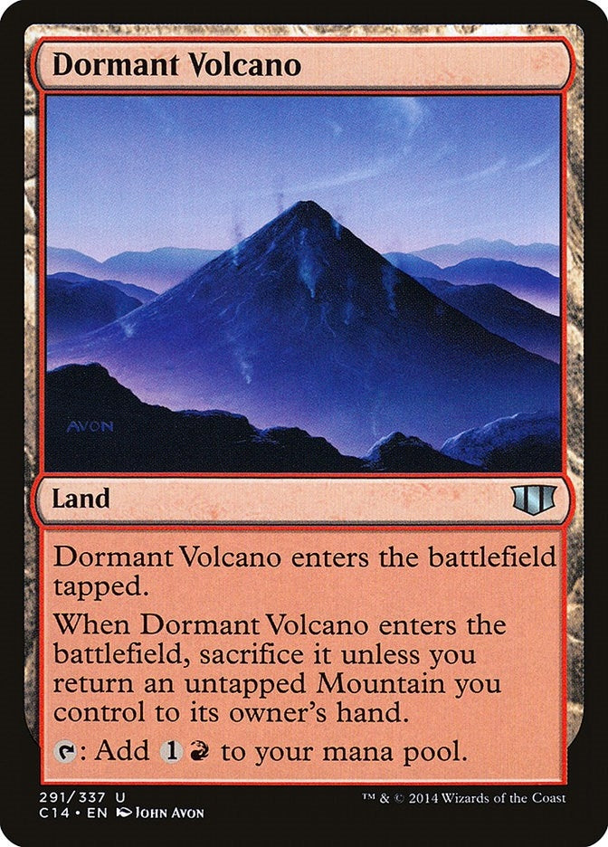Image for Dormant Volcano (Commander 2014) - Magic: The Gathering