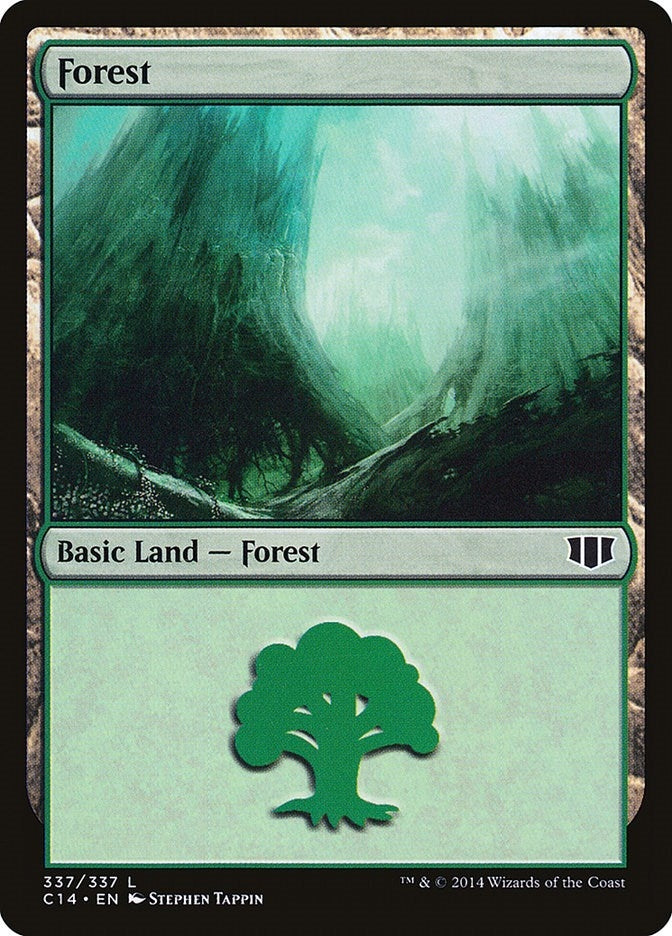 Image for Forest (337) (Commander 2014) (337) - Magic: The Gathering