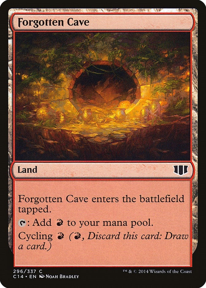 Image for Forgotten Cave (Commander 2014) (296) - Magic: The Gathering