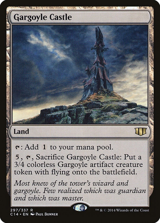 Image for Gargoyle Castle (Commander 2014) (297) - Magic: The Gathering
