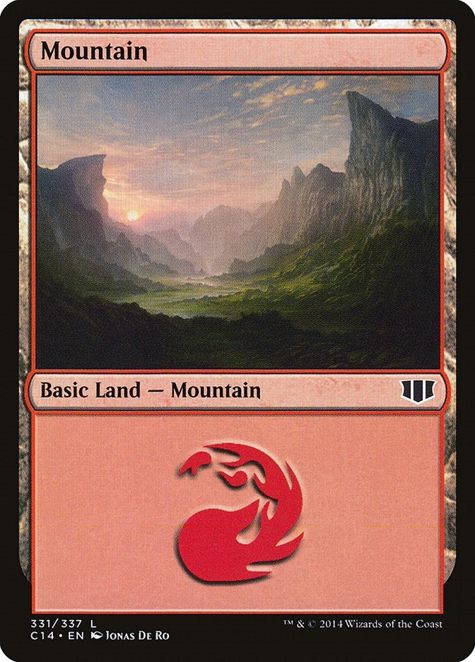 Image for Mountain (331) (Commander 2014) (331) - Magic: The Gathering