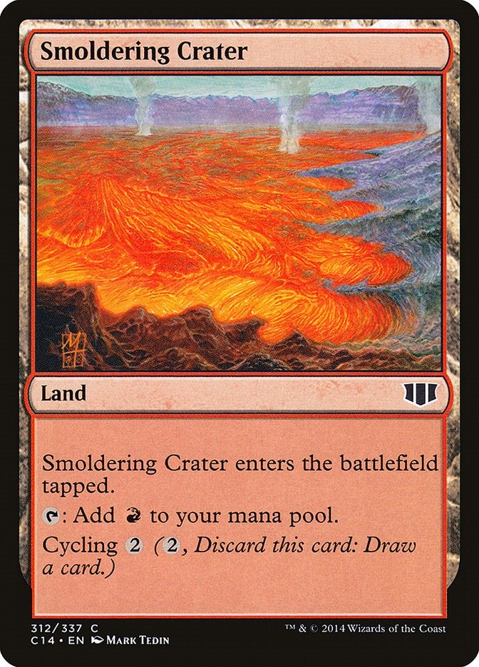 Image for Smoldering Crater (Commander 2014) (312) - Magic: The Gathering